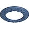 Ekena Millwork Ribbon with Bow Ceiling Medallion (Canopies up to 7 1/2"), 12 1/4"OD x 7 1/2"ID x 7/8"P, Americana CM12RIAMF - alternate 2